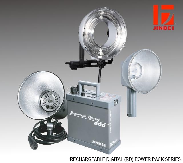 Jinbei rechargeable digital flash RD-400